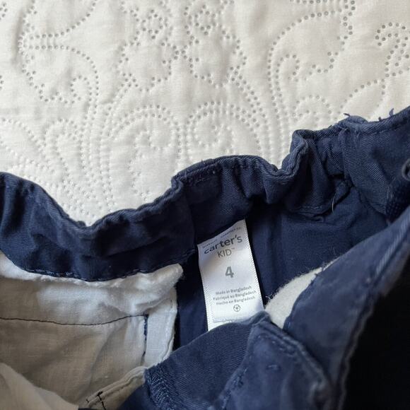 Carter's Solids Chino Shorts Size 4 - Picture 4 of 4